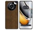 Pegatina Vinilo Autoadhesiva Textura Corcho para Realme 11 Pro / 11 Pro+ Plus 5G