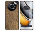 Pegatina Vinilo Autoadhesiva Textura Carbono para Realme 11 Pro / 11 Pro+ Plus 5G