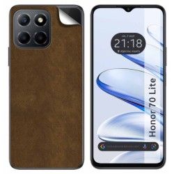 Pegatina Vinilo Autoadhesiva Textura Carbono para Huawei Honor 70 Lite 5G