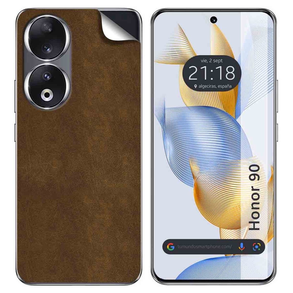 Pegatina Vinilo Autoadhesiva Textura Corcho para Huawei Honor 90 5G