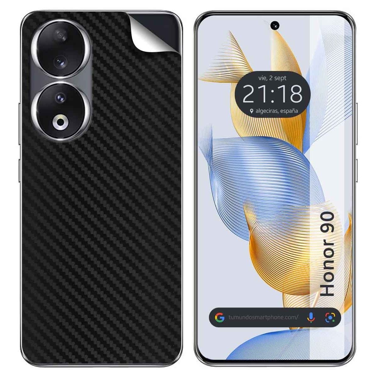 Pegatina Vinilo Autoadhesiva Textura Piel para Huawei Honor 90 5G