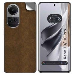 Pegatina Vinilo Autoadhesiva Textura Corcho para Oppo Reno 10 5G / 10 Pro 5G