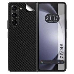 Pegatina Vinilo Autoadhesiva Textura Carbono para Samsung Galaxy Z Fold 5 5G