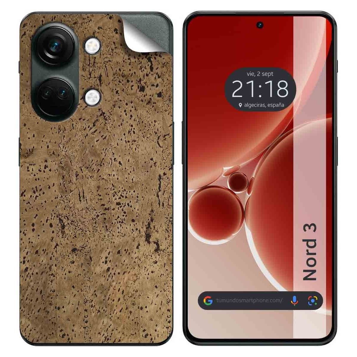 Pegatina Vinilo Autoadhesiva Textura Piel para Oneplus Nord 3 5G