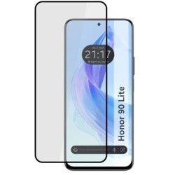 Protector Cristal Templado Completo 5D Full Glue Negro para Huawei Honor 90 lite 5G Vidrio