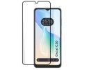 Protector Cristal Templado Completo 5D Full Glue Negro para Blackview Oscal C30 / C30 Pro Vidrio
