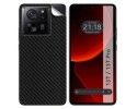 Pegatina Vinilo Autoadhesiva Textura Carbono para Xiaomi 13T / 13T Pro 5G