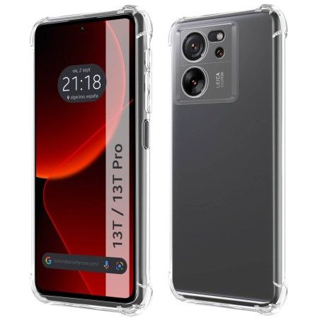 Funda Silicona Antigolpes Transparente para Xiaomi 13T / 13T Pro 5G
