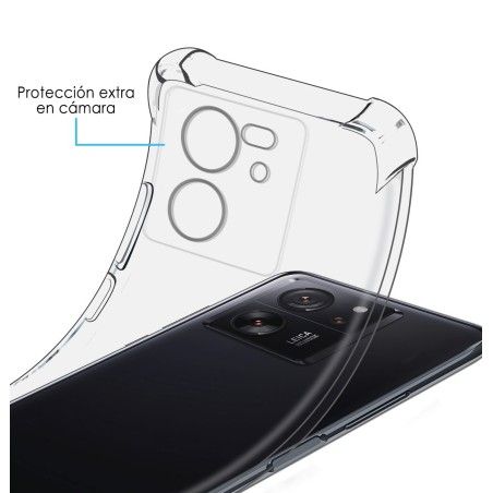 Funda Silicona Antigolpes Transparente para Xiaomi 13T / 13T Pro 5G