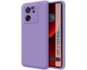 Funda Silicona Líquida Ultra Suave para Xiaomi 13T / 13T Pro 5G color Morado