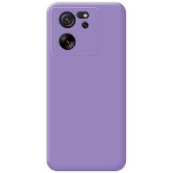 Funda Silicona Líquida Ultra Suave para Xiaomi 13T / 13T Pro 5G color Morado 2
