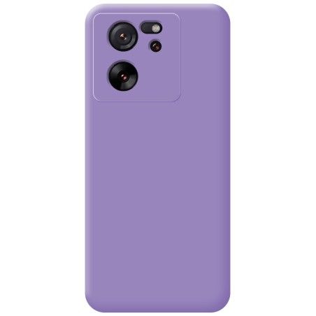 Funda Silicona Líquida Ultra Suave para Xiaomi 13T / 13T Pro 5G color Morado