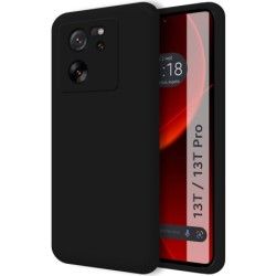 Funda Silicona Líquida Ultra Suave para Xiaomi 13T / 13T Pro 5G color Negro