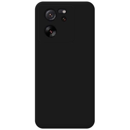 Funda Silicona Líquida Ultra Suave para Xiaomi 13T / 13T Pro 5G color Negro
