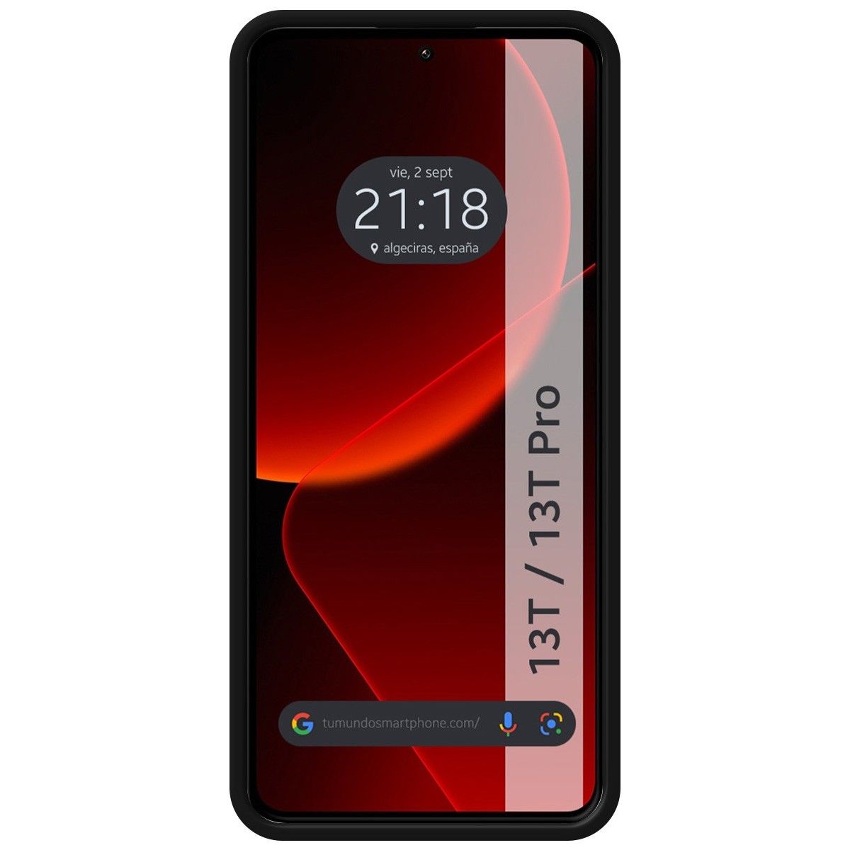 Funda Silicona Líquida Ultra Suave para Xiaomi 13T / 13T Pro 5G color Negro