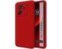 Funda Silicona Líquida Ultra Suave para Xiaomi 13T / 13T Pro 5G color Rojo