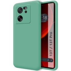 Funda Silicona Líquida Ultra Suave para Xiaomi 13T / 13T Pro 5G color Verde