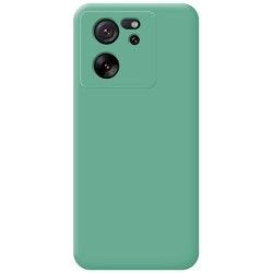 Funda Silicona Líquida Ultra Suave para Xiaomi 13T / 13T Pro 5G color Verde 2