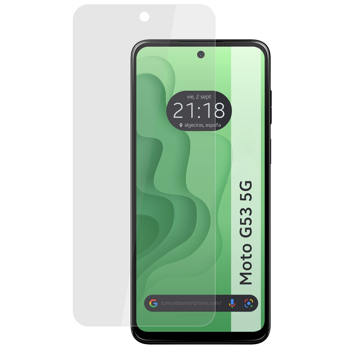 Protector Pantalla Hidrogel Mate Antihuellas para Motorola Moto G53 5G
