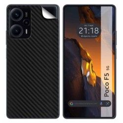 Pegatina Vinilo Autoadhesiva Textura Carbono para Xiaomi Poco F5 5G