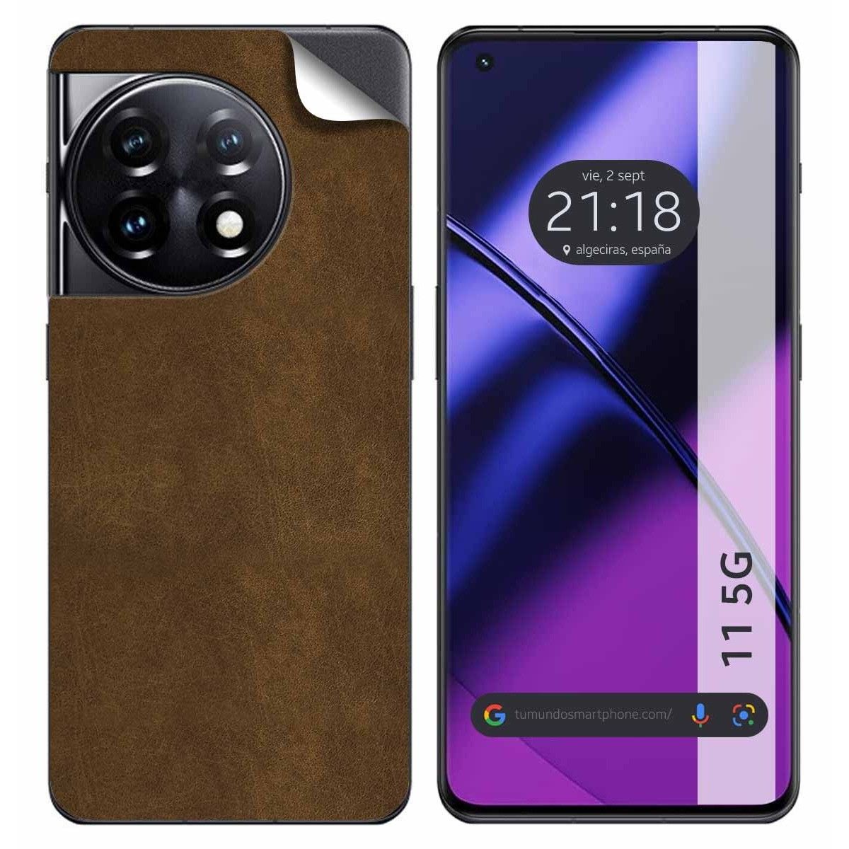Pegatina Vinilo Autoadhesiva Textura Piel para Oneplus 11 5G