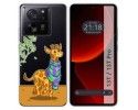 Funda Silicona Transparente para Xiaomi 13T / 13T Pro 5G diseño Jirafa Dibujos
