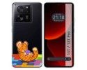 Funda Silicona Transparente para Xiaomi 13T / 13T Pro 5G diseño Leopardo Dibujos