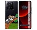 Funda Silicona Transparente para Xiaomi 13T / 13T Pro 5G diseño Panda Dibujos