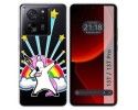 Funda Silicona Transparente para Xiaomi 13T / 13T Pro 5G diseño Unicornio Dibujos