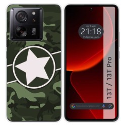 Funda Silicona para Xiaomi 13T / 13T Pro 5G diseño Camuflaje 01 Dibujos