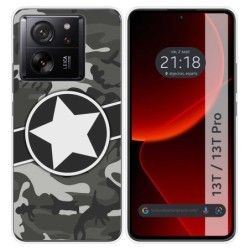 Funda Silicona para Xiaomi 13T / 13T Pro 5G diseño Camuflaje 02 Dibujos