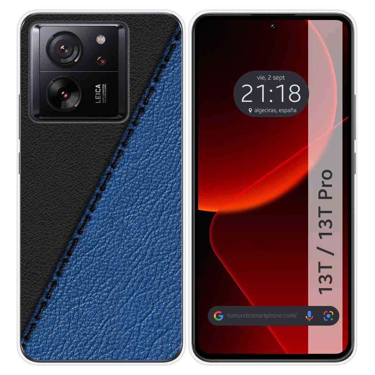 Funda Silicona para Xiaomi 13T / 13T Pro 5G diseño Cuero 02 Dibujos