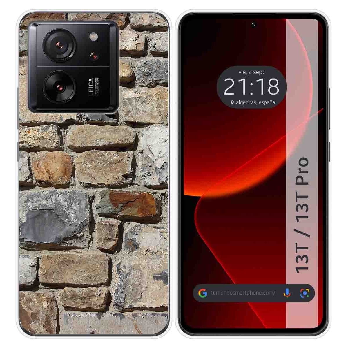 Funda Silicona para Xiaomi 13T / 13T Pro 5G diseño Ladrillo 03 Dibujos