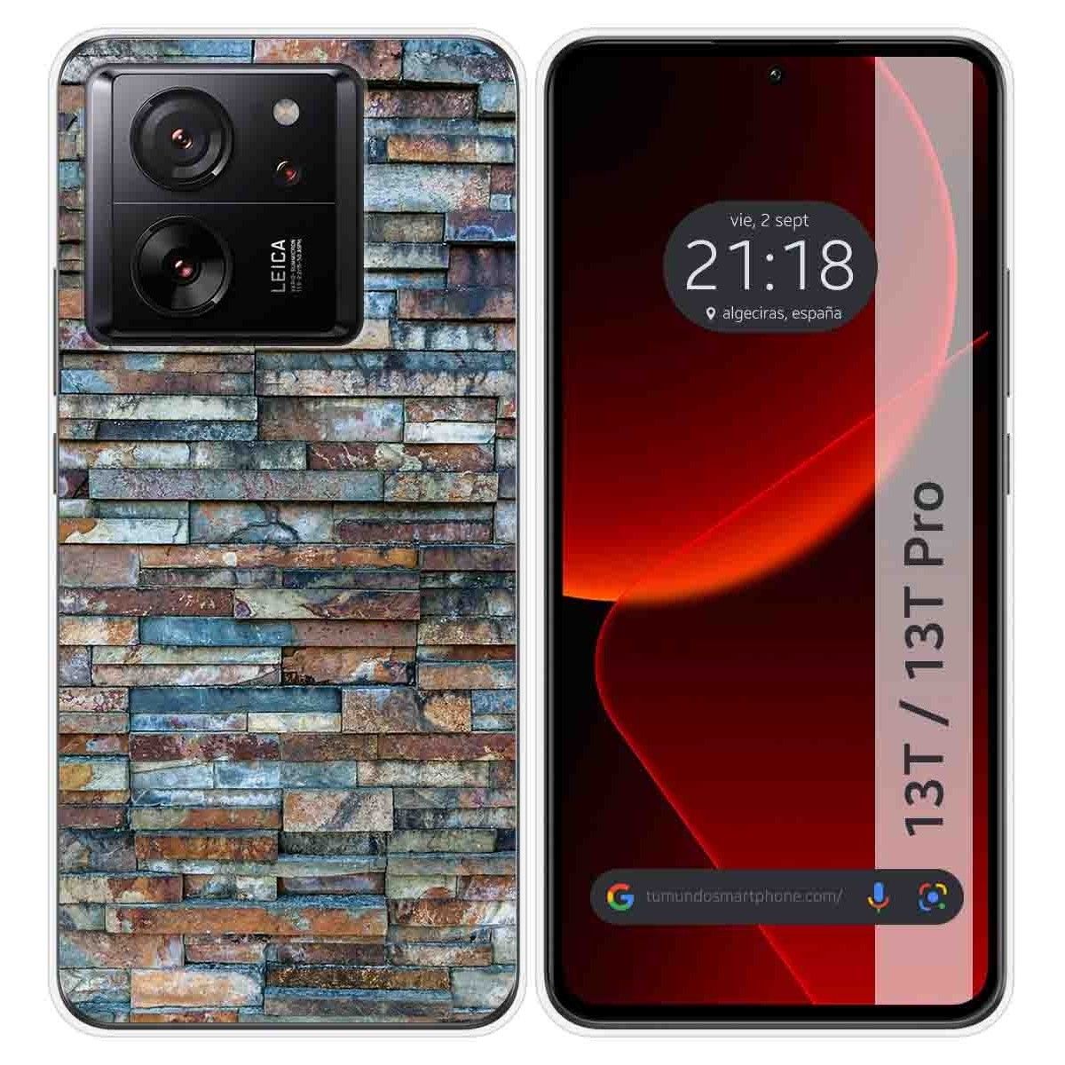 Funda Silicona para Xiaomi 13T / 13T Pro 5G diseño Ladrillo 05 Dibujos