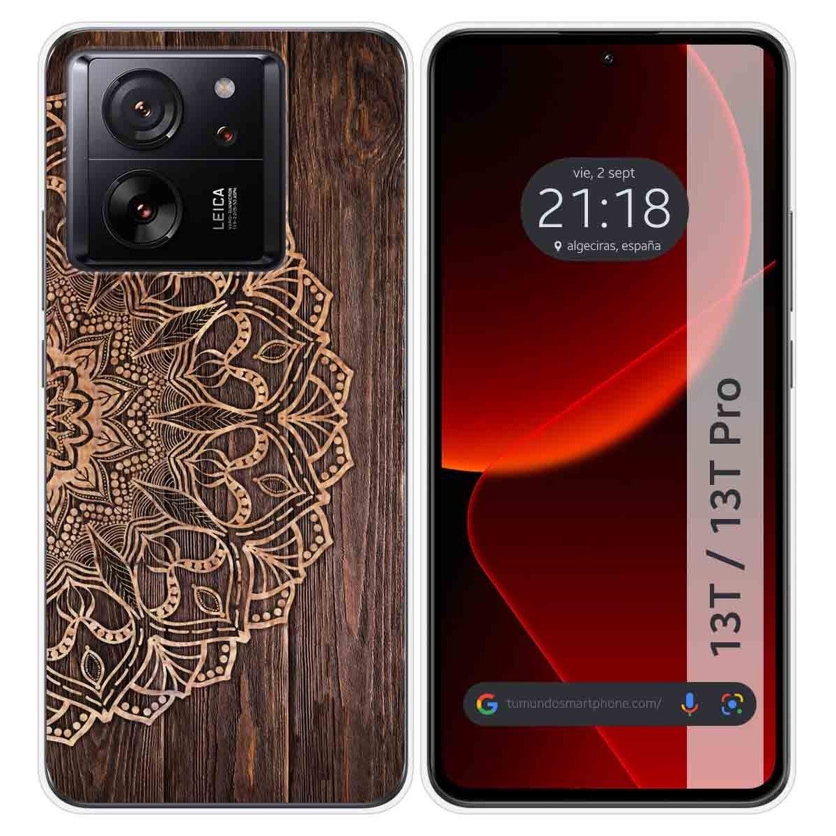 Funda Silicona para Xiaomi 13T / 13T Pro 5G diseño Madera 06 Dibujos