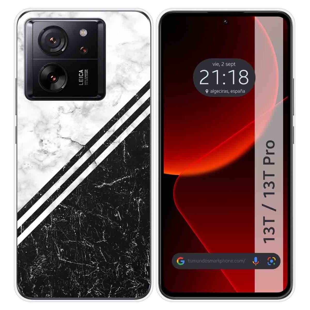 Funda Silicona para Xiaomi 13T / 13T Pro 5G diseño Mármol 01 Dibujos