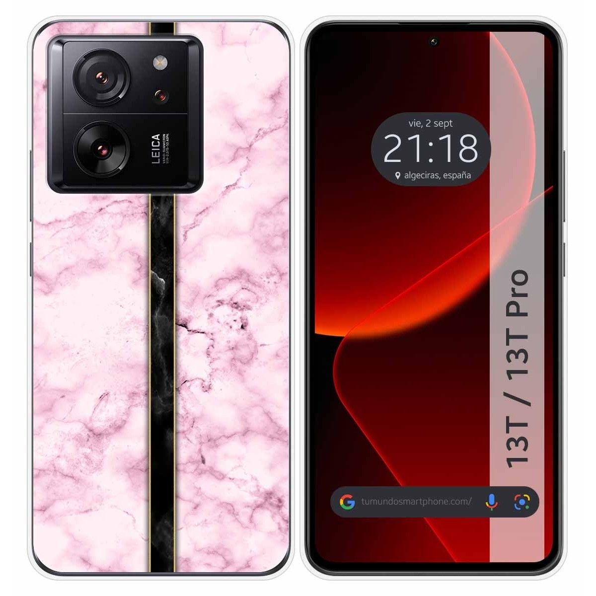 Funda Silicona para Xiaomi 13T / 13T Pro 5G diseño Mármol 04 Dibujos