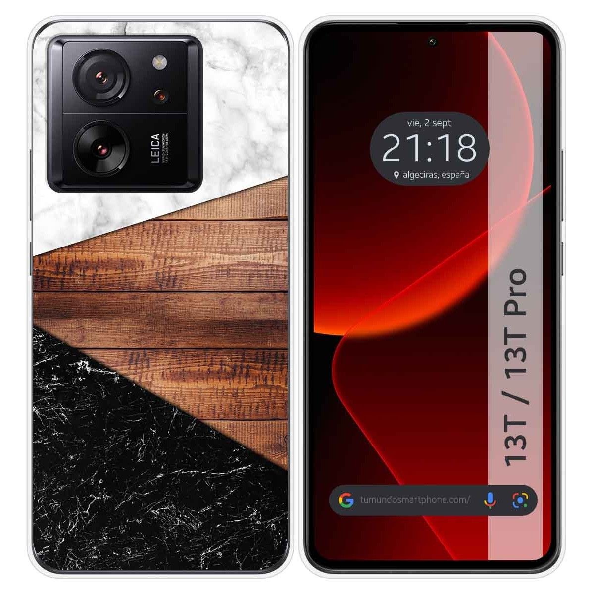 Funda Silicona para Xiaomi 13T / 13T Pro 5G diseño Mármol 11 Dibujos