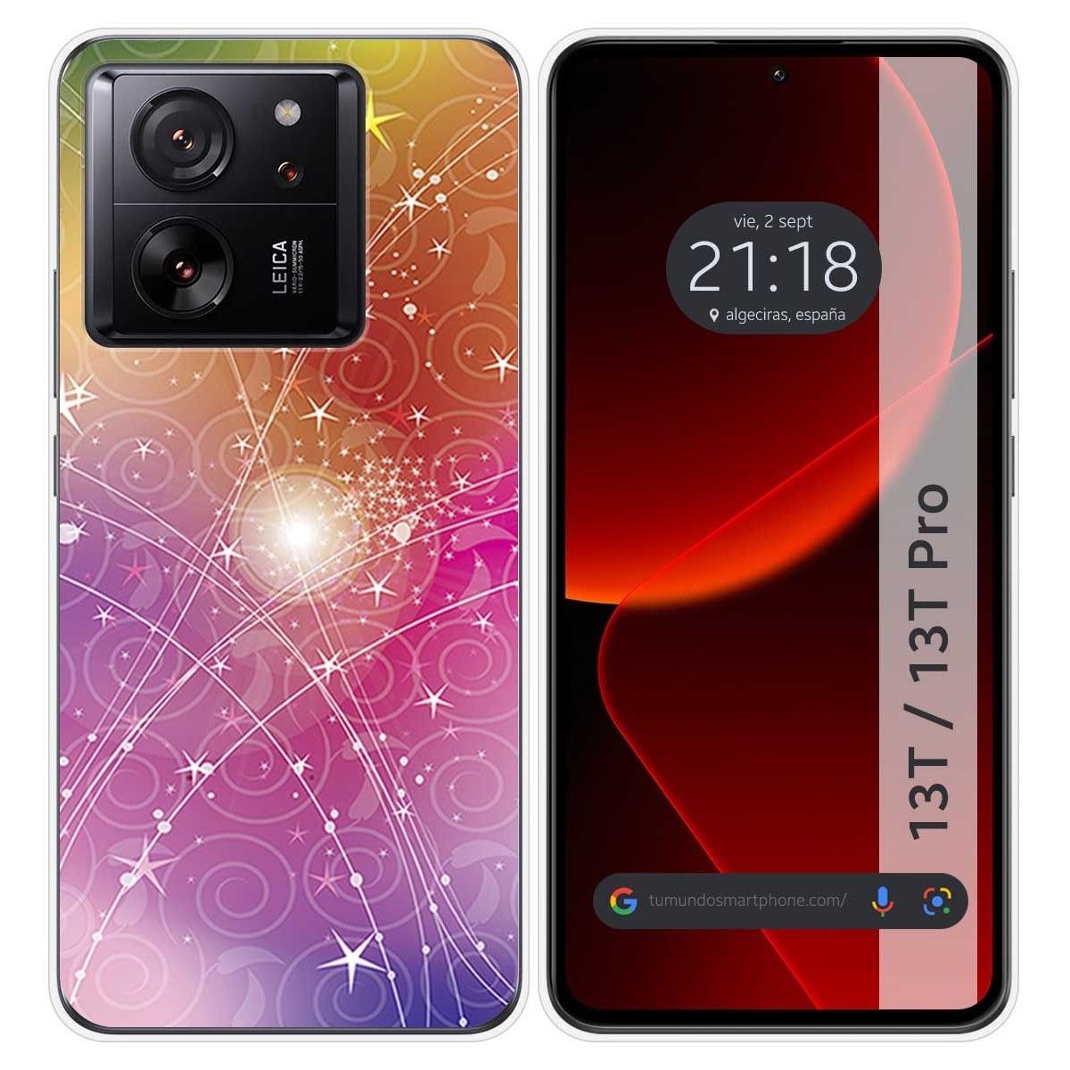 Funda Silicona para Xiaomi 13T / 13T Pro 5G diseño Abstracto Dibujos