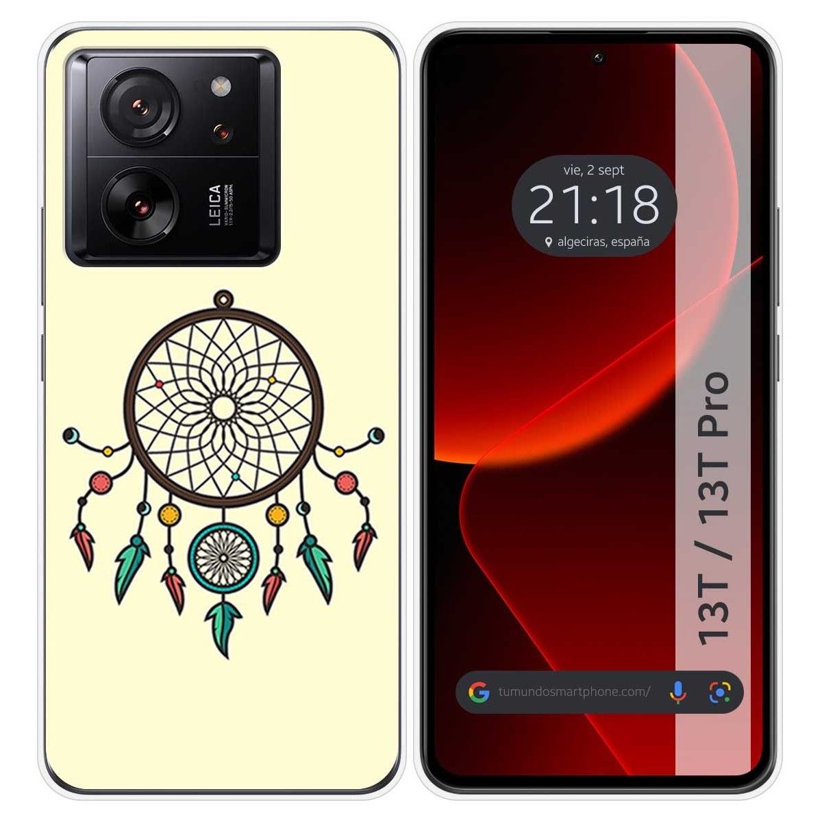 Funda Silicona para Xiaomi 13T / 13T Pro 5G diseño Atrapasueños Dibujos