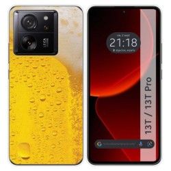 Funda Silicona para Xiaomi 13T / 13T Pro 5G diseño Cerveza Dibujos