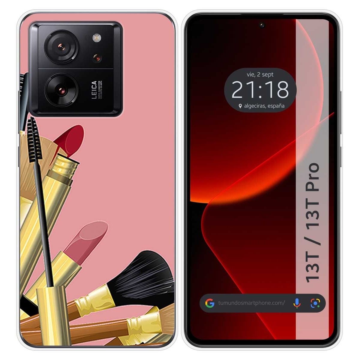 Funda Silicona para Xiaomi 13T / 13T Pro 5G diseño Brochas Dibujos