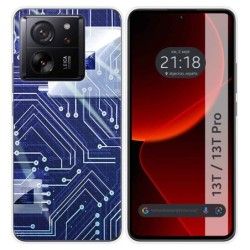 Funda Silicona para Xiaomi 13T / 13T Pro 5G diseño Circuito Dibujos