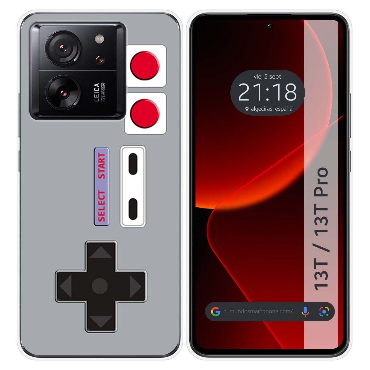 Funda Silicona para Xiaomi 13T / 13T Pro 5G diseño Consola Dibujos