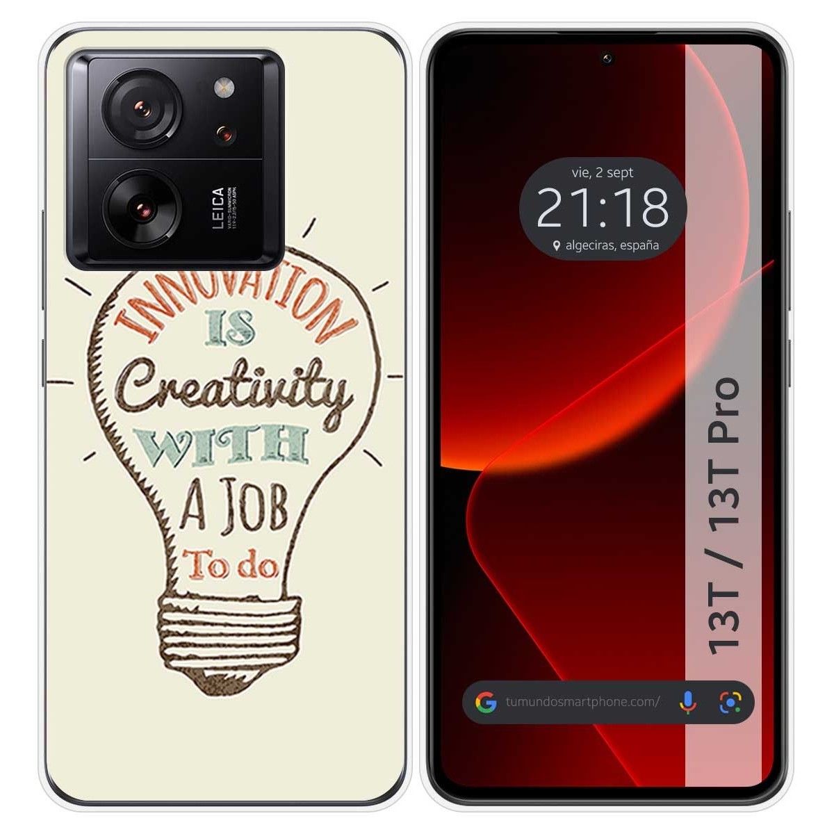 Funda Silicona para Xiaomi 13T / 13T Pro 5G diseño Creativity Dibujos