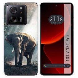Funda Silicona para Xiaomi 13T / 13T Pro 5G diseño Elefante Dibujos