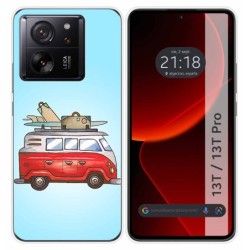 Funda Silicona para Xiaomi 13T / 13T Pro 5G diseño Furgoneta Dibujos