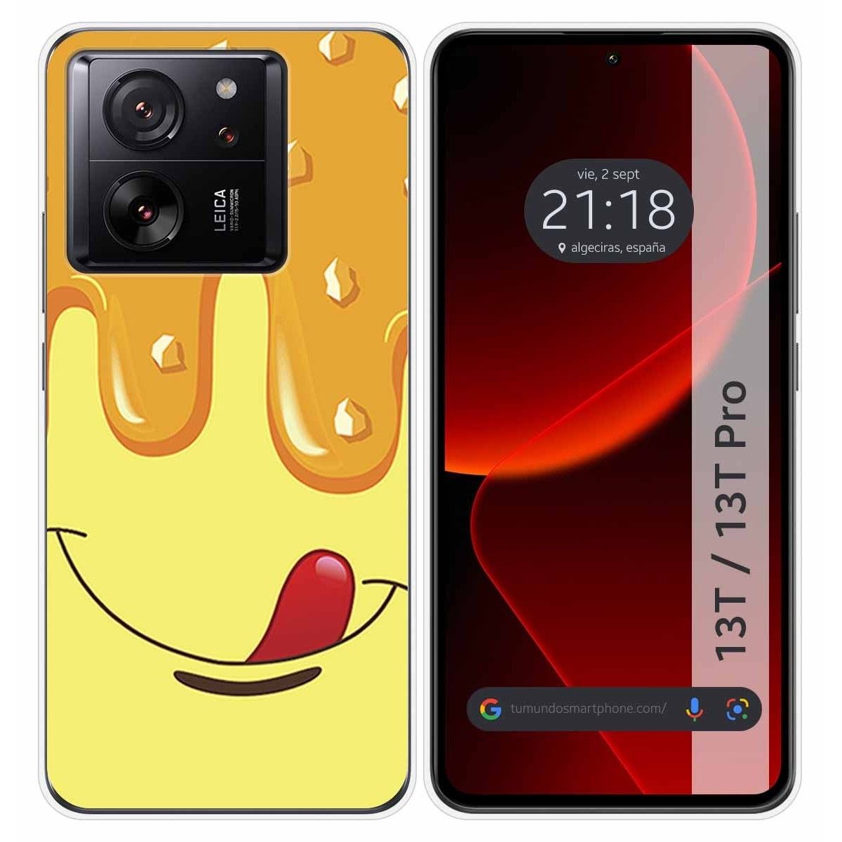 Funda Silicona para Xiaomi 13T / 13T Pro 5G diseño Helado Vainilla Dibujos