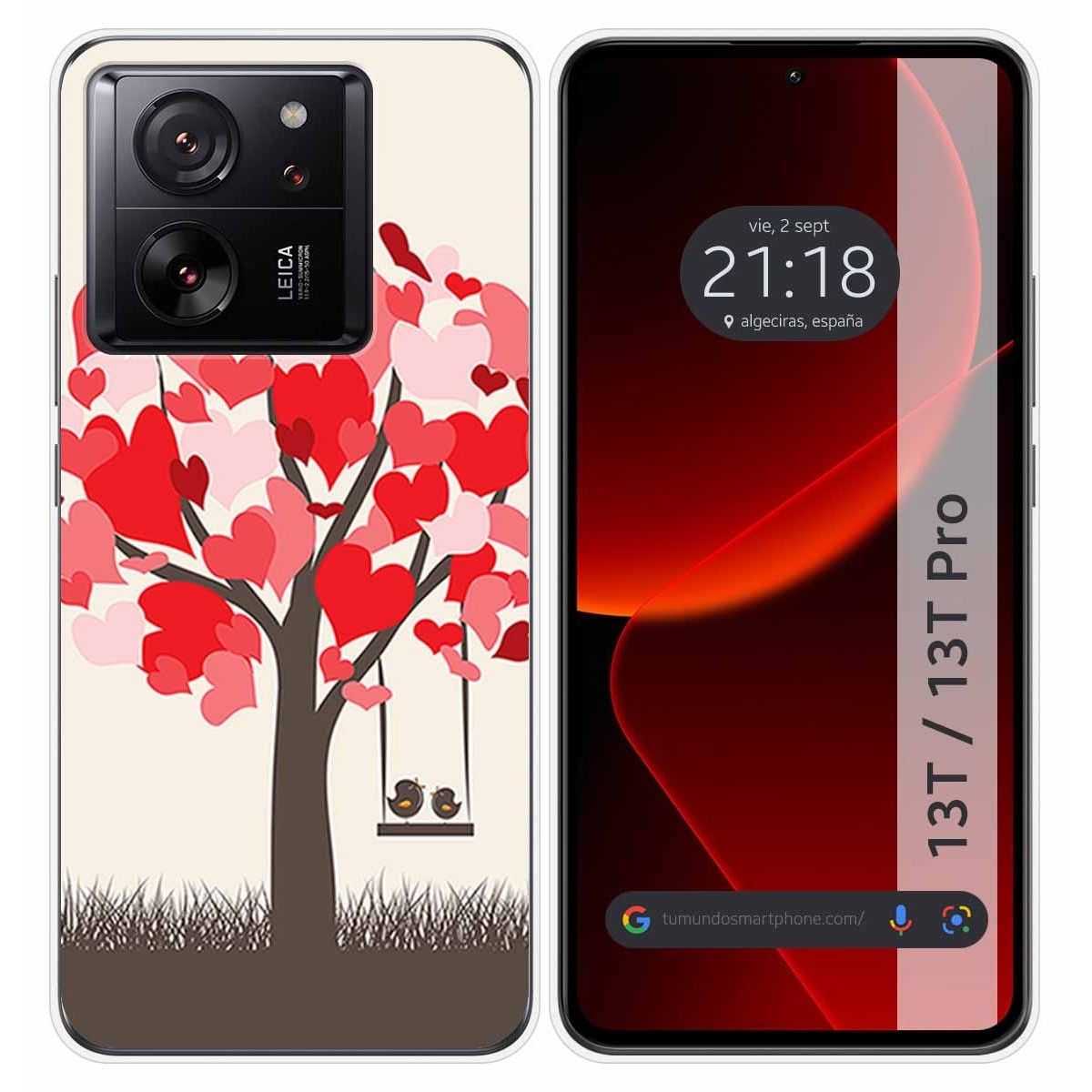 Funda Silicona para Xiaomi 13T / 13T Pro 5G diseño Pajaritos Dibujos