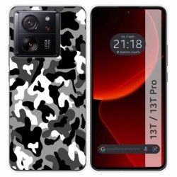 Funda Silicona para Xiaomi 13T / 13T Pro 5G diseño Snow Camuflaje Dibujos